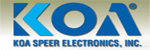 Manufacture Logo for KOA Speer Electronics